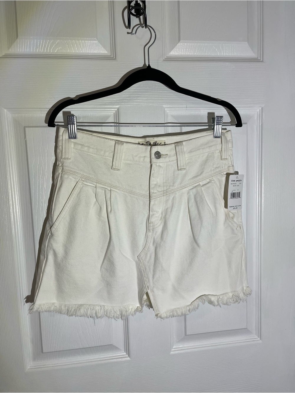 NWT Cream Denim Free People Skirt Sz 26 - Picture 5 of 12